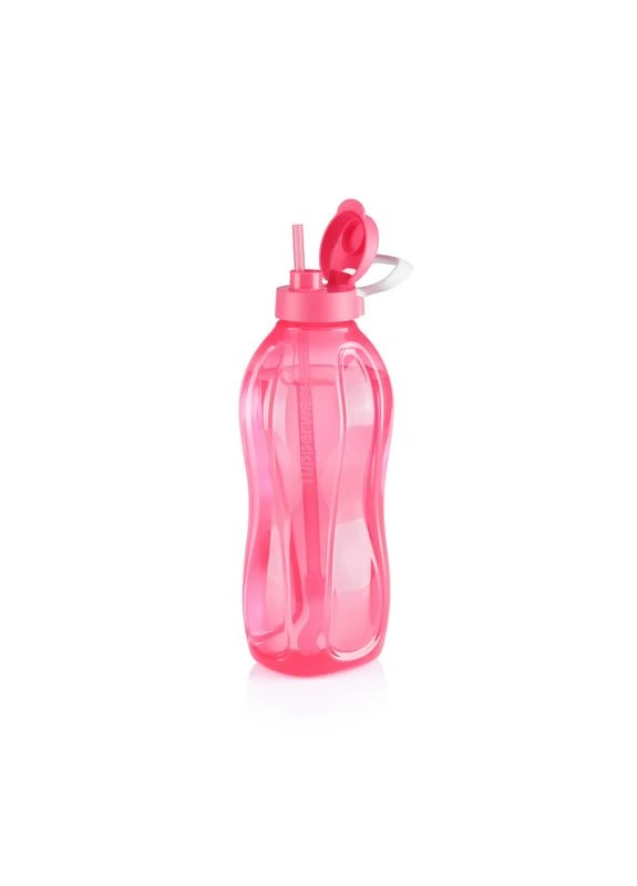 Эко-бутылка "Aqua Plus" 2л (с трубочкой) Tupperware (316330448)