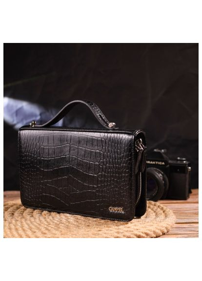 Сумка Из натуральной кожи Черная (21570) Canpellini З натуральної шкіри Чорна (358067402)