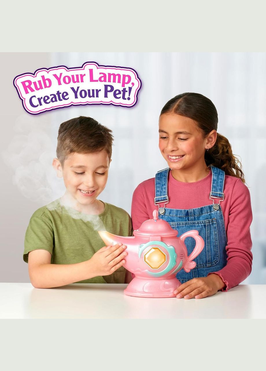 Игровой набор Волшебная лампа Джин розовая с интерактивной игрушкой и более чем 60 звуками и реакциями Меджик Миксис Magic Mixies (338425703)
