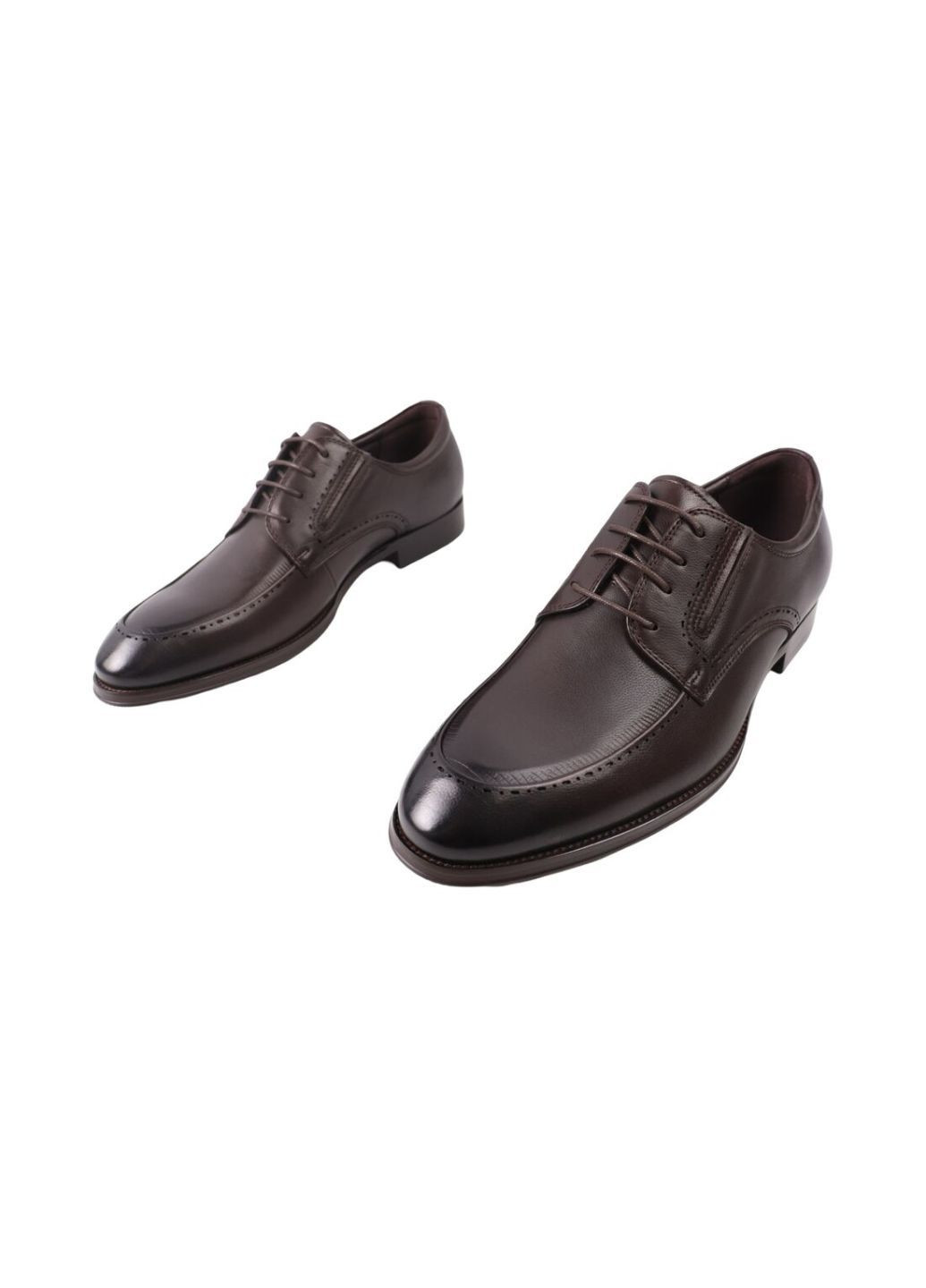 Коричневые туфли мужские кабировые натуральная кожа Anemone