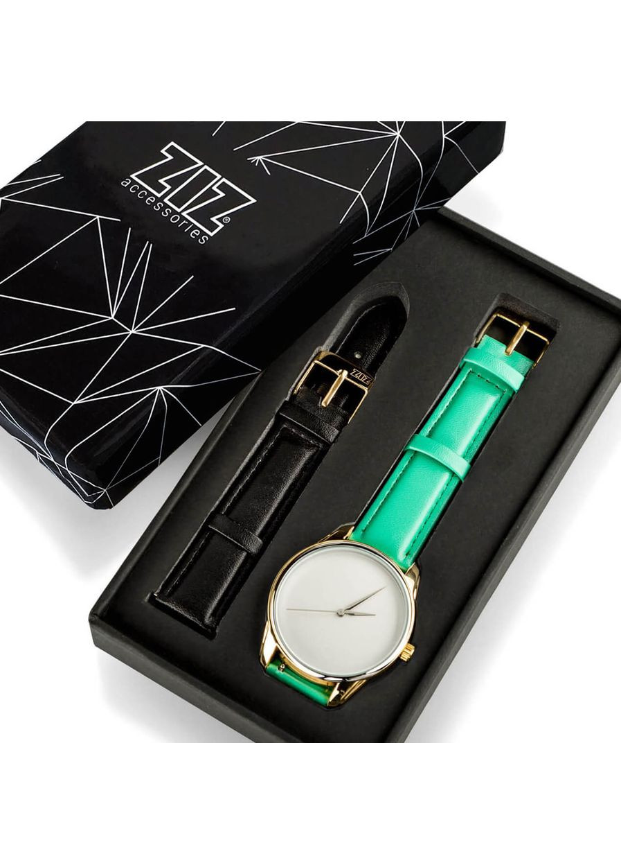 Часы Минимализм (бирюзовый, золото) Ziz 4600280 (338216381)