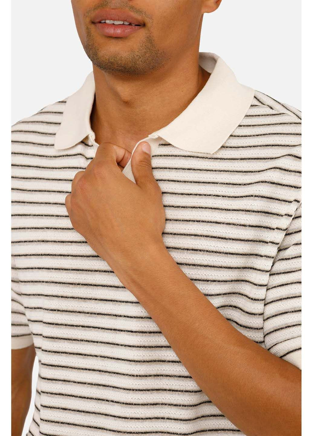 Молочная футболка-поло для мужчин Hector