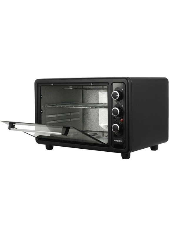 Электропечь AF40-23-Black 40 л черная Asel (364835648)