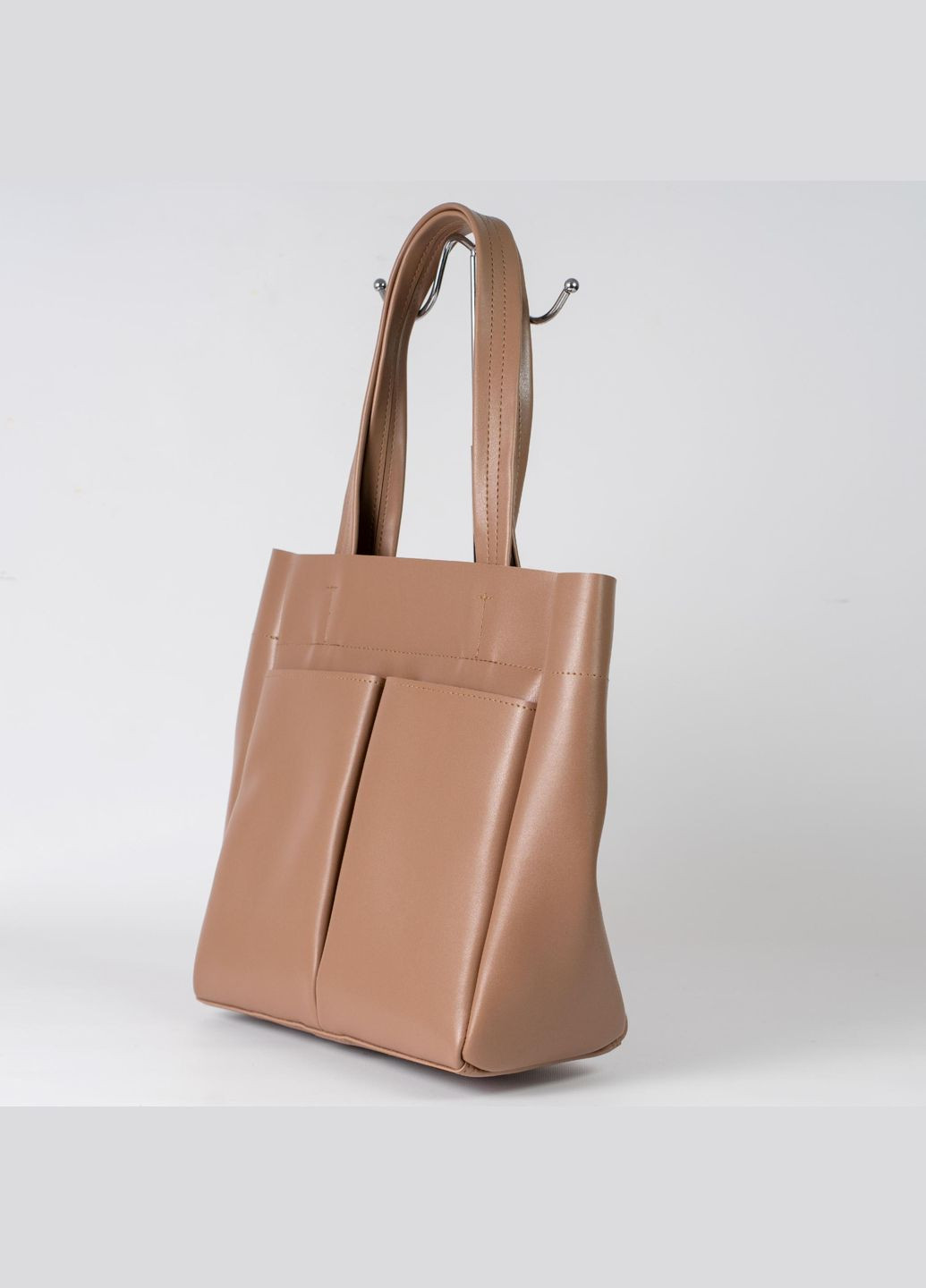 Сумка женская Шопер функциональная черная из из экокожи NIUNIU (331111645)