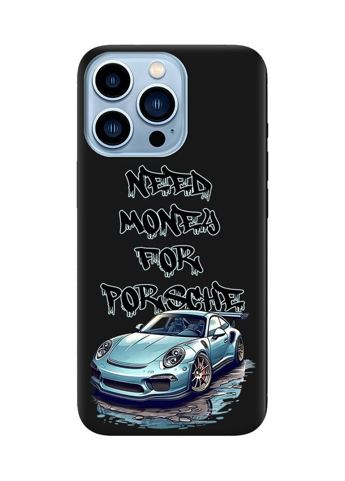 Матовый чехол на Apple iPhone 13 Pro Max:: Хочу Порше (принт 385) CASE CONTROL (360674805)