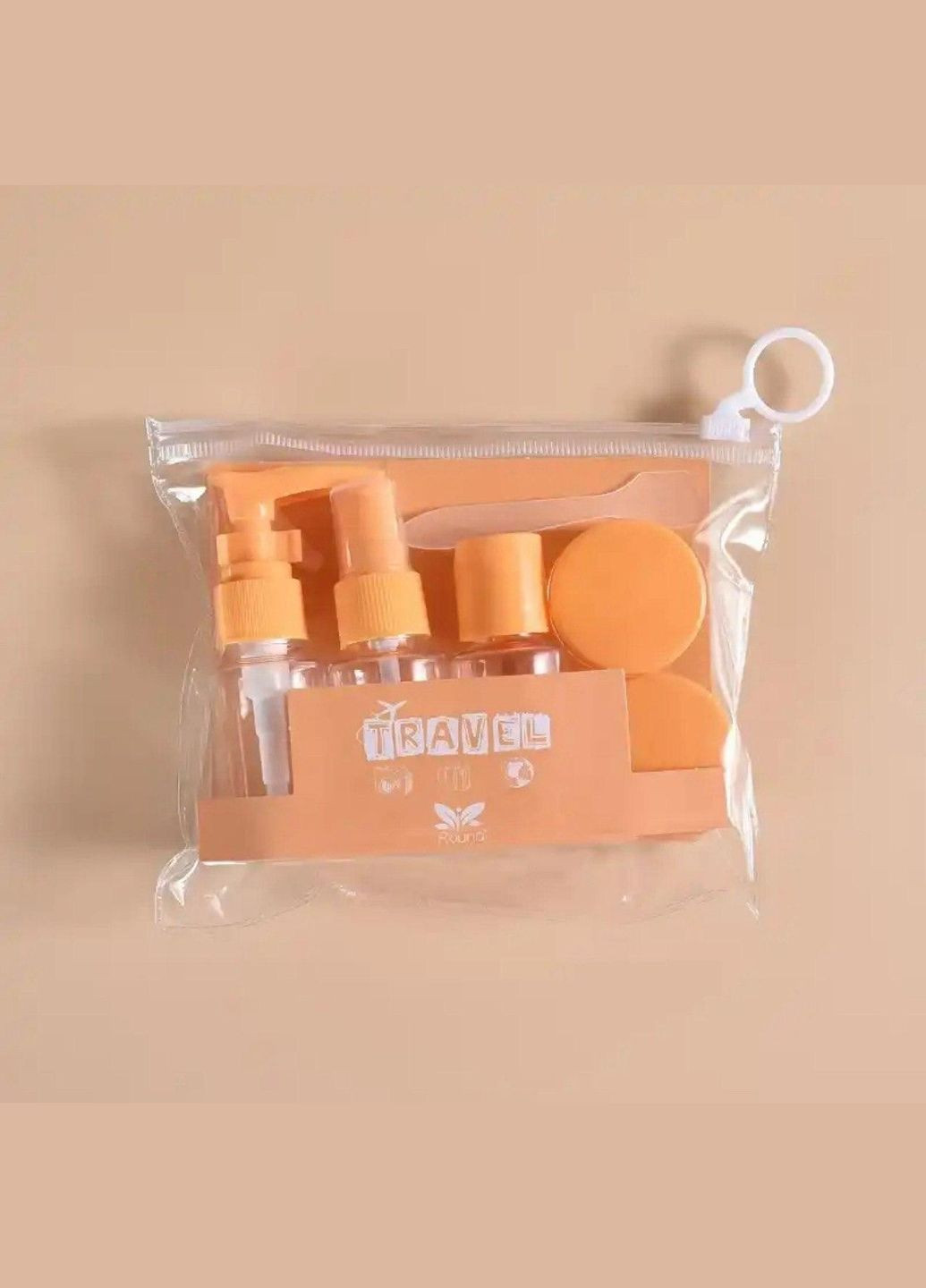 Набор дорожных бутылочек - диспенсеров для косметики (5+ лопатка) No Brand (322691187)