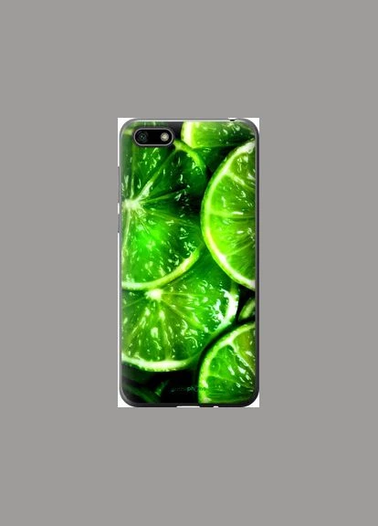 Чехол на Huawei Honor 7A Зелёные дольки лимона "852t-1805-2448" Endorphone (351851829)