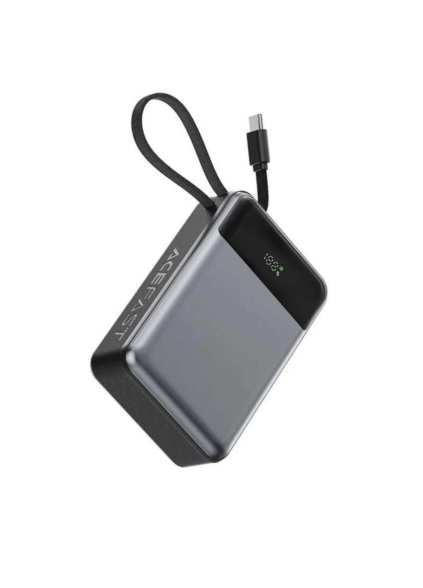 Зовнішній акумулятор PD65W power bank with cable 20000mAh Black (6974316283898) Acefast M21 (334894091)