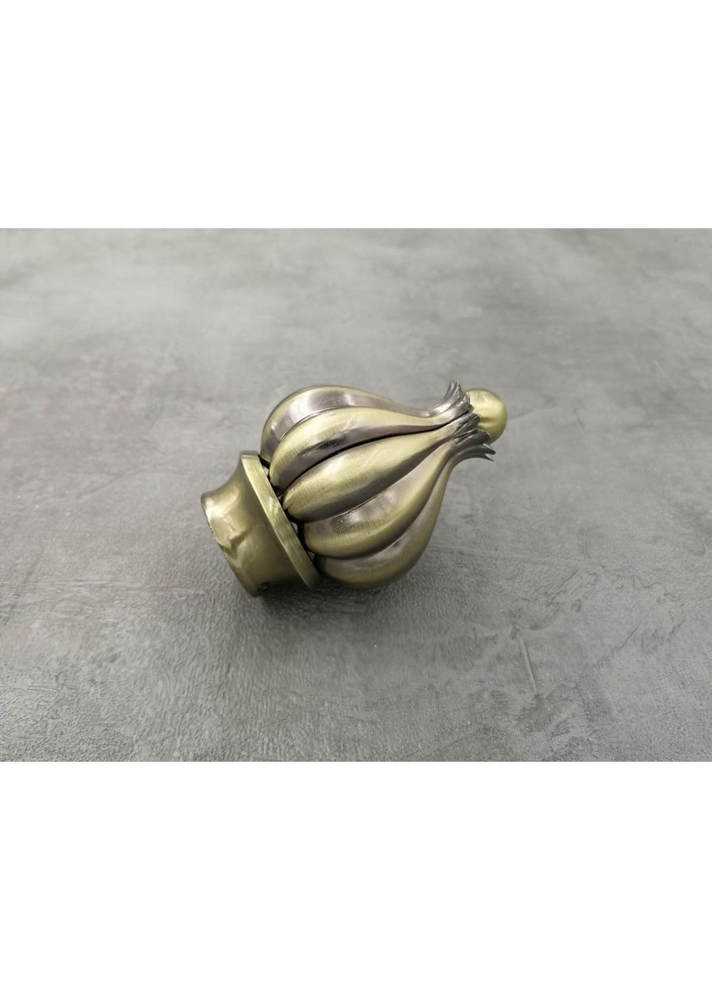 Карниз Таджа кручена штанга подвійний відкритий 25/19 мм 160 см Антик Quadrum (352778467)