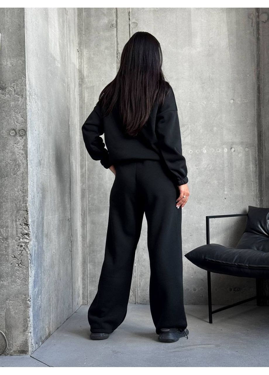 Жіночий костюм із тринітки на флісі • ЗАМІРИ В ОПИСІ GD/GL Модний простір (370853768)