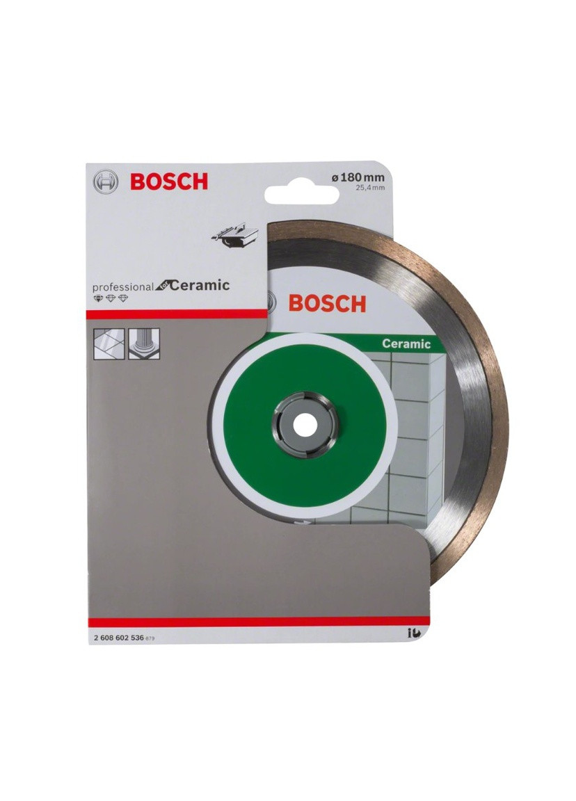 Алмазный диск PF Ceramic (180х25.4 мм) круг отрезной по керамике (21685) Bosch (295041546)