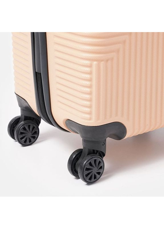 Чемодан маленький 4 колеса T1Bowtie21pudra-M Ricco Grande (365728032)