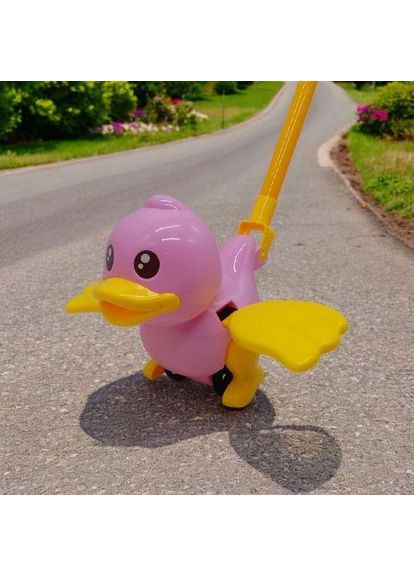 Каталка на палочке с ручкой "Утенок" ( ) (261246) MIC (362209517)