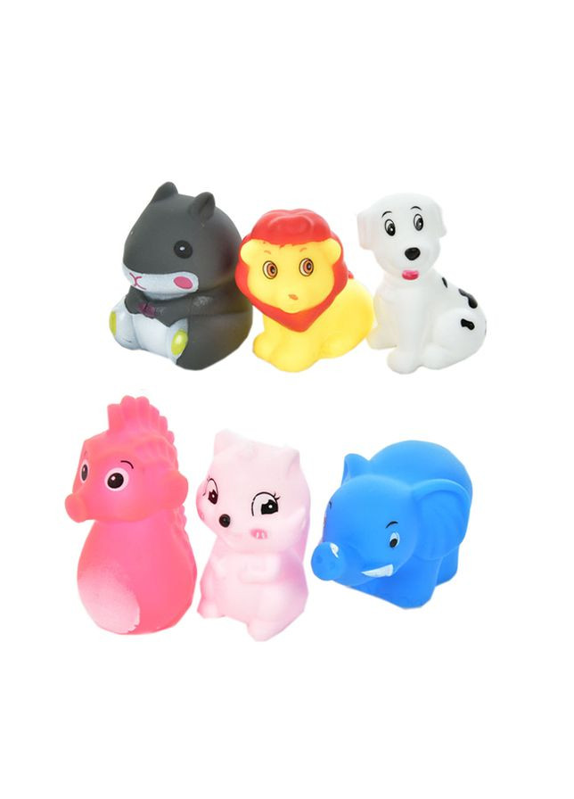 Набор игрушек для купания "Животные" цвет разноцветный ЦБ-00238825 No Brand (282924925)