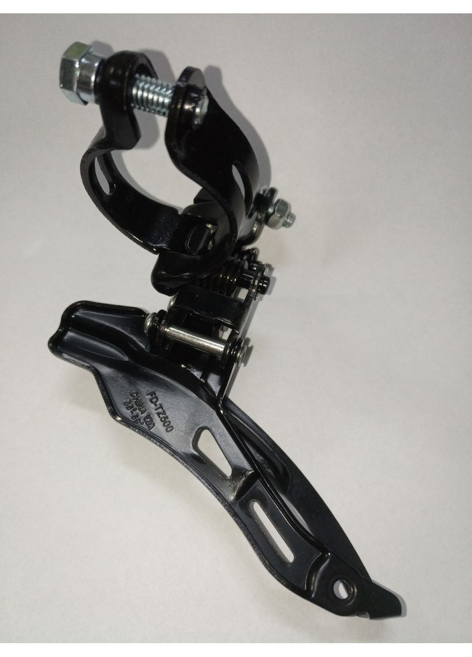 Перемикач перед. верхній хомут н/тяга max-42T под трубу 31,8мм чорний FD-TZ500 Shimano (369784647)