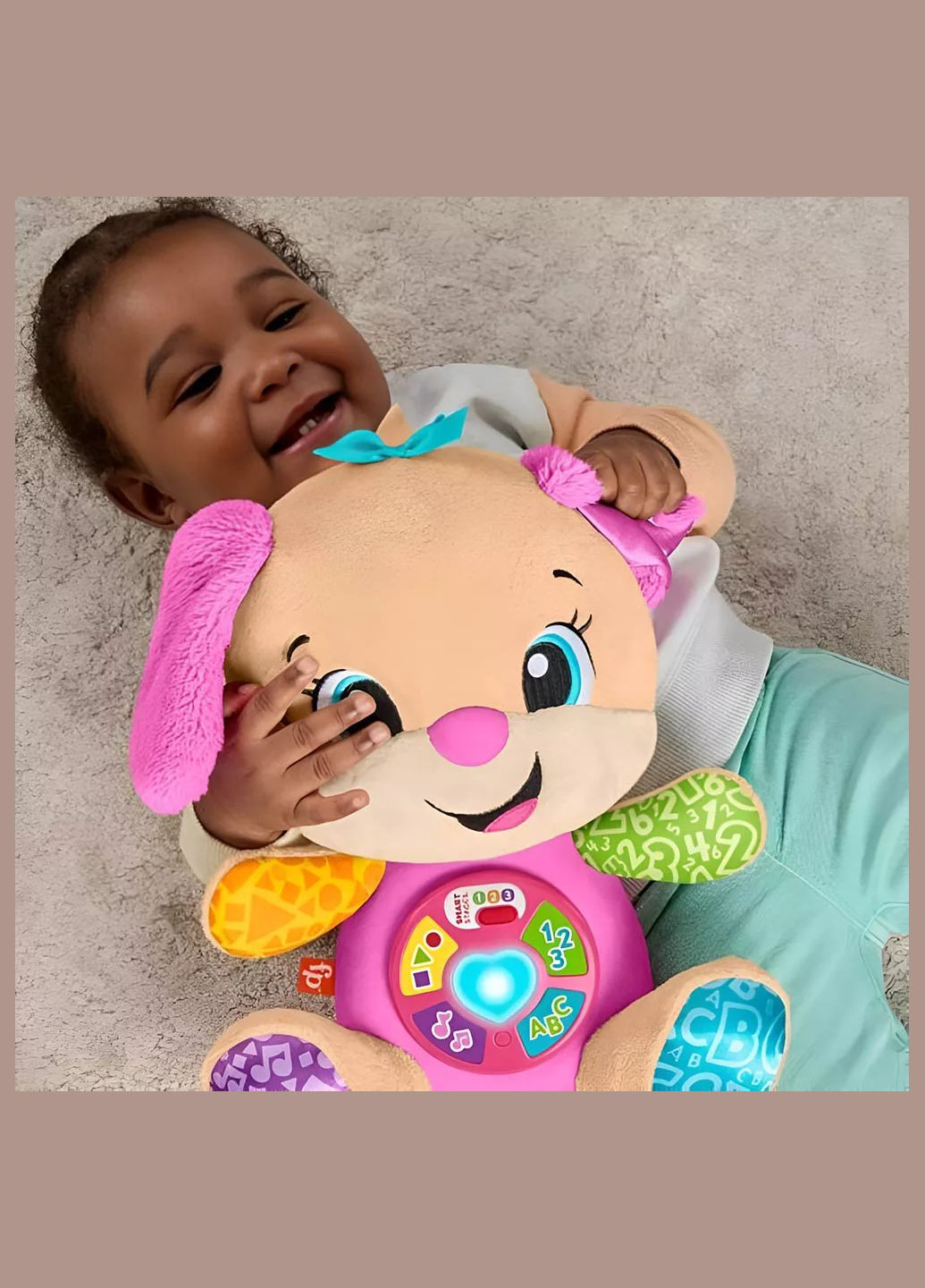 Іграшка інтерактивна Сестричка Розумного цуценяти з технологією Smart Stages багатомовна (JFD32) Fisher Price (330058141)