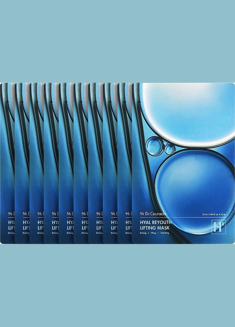 Dr.Ceuracle Увлажняющая маска с эффектом лифтинга Hyal Reyouth Lifting Mask 10x25ml (2-1016351) — Крем, Южная Корея (369794153)