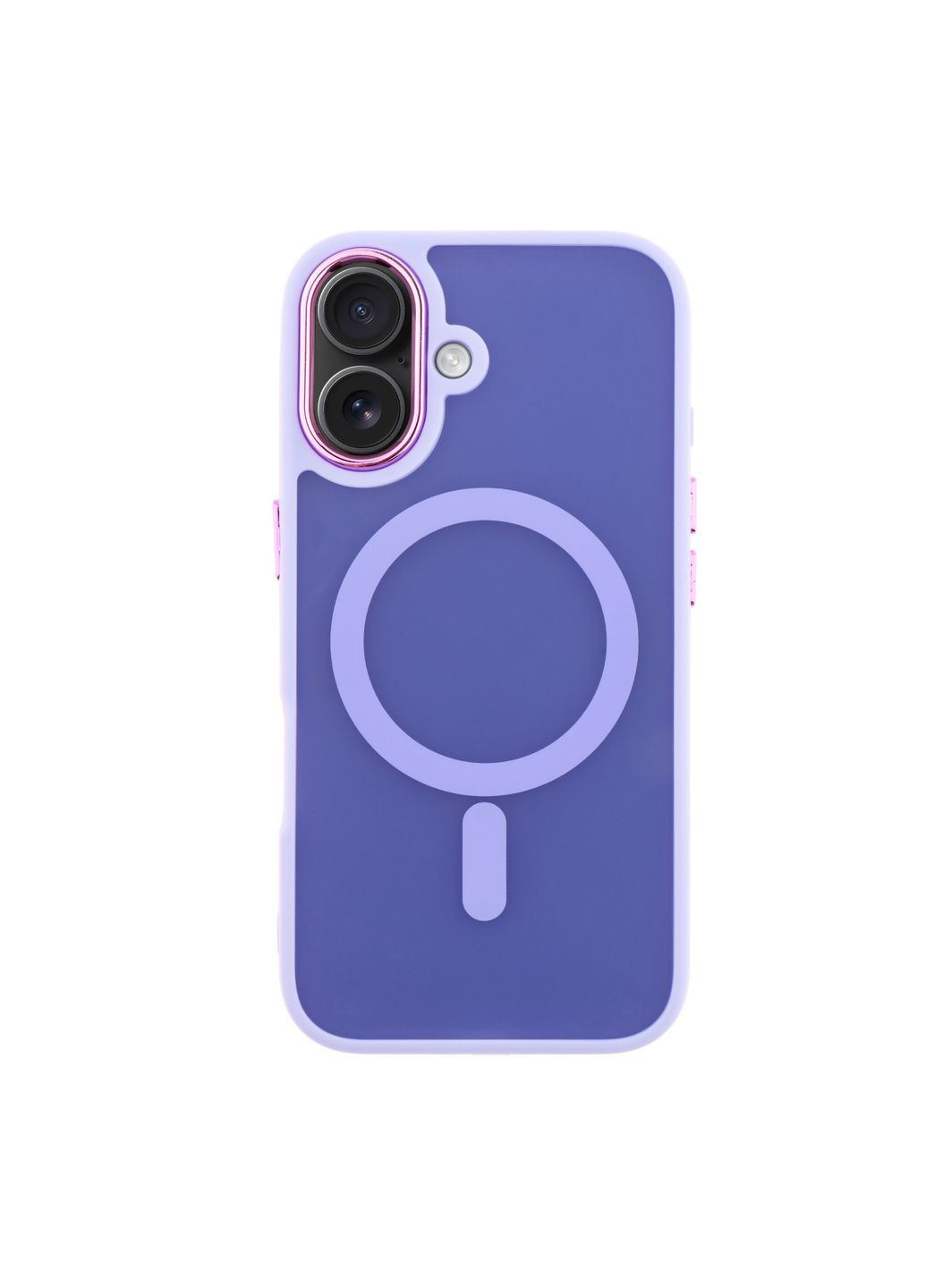 Чехол TPU+PC Space Magnetic Color with Magsafe для iPhone 16 Цвет Purple No Brand Apple iPhone 16 2024 (336149775)