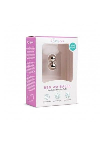 Вагинальные шарики Magnetic balls, 12 мм EasyToys (303896034)