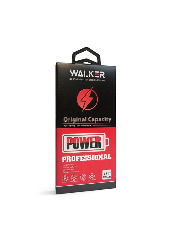 Акумулятор Professional для Xiaomi BN37 Redmi 6, Redmi 6A, Redmi 6 Pro (3000mAh) Walker (333827635)