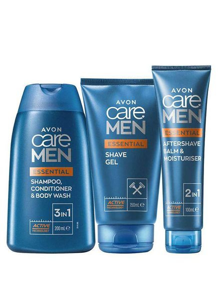 Набір «Основний догляд» (sh/gel/200ml+ sh/gel/150ml + aft/sh/bl/100ml) (494693397) Avon (362269138)