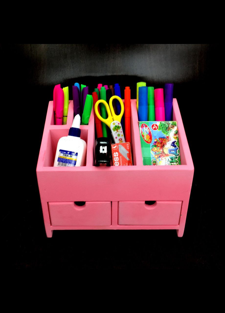 Органайзер настільний з дерева Мелроз барбі (КНЦ-006950) No Brand (328230260)