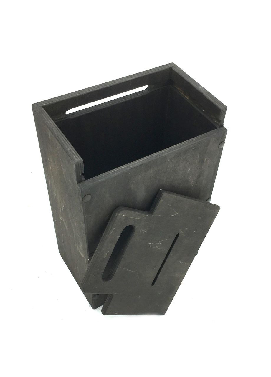 Ящик для збору грошей з дерева Манама мокко (КЕШ-000110) No Brand (328910619)