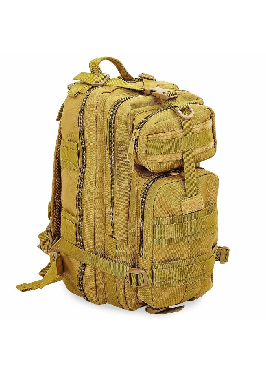 Рюкзак тактический штурмовой SILVER (нейлон, оксфорд 900D, р-р 43x22x18см, 17л, Хаки) (3P_Хаки) SILVER KNIGHT (361434114)