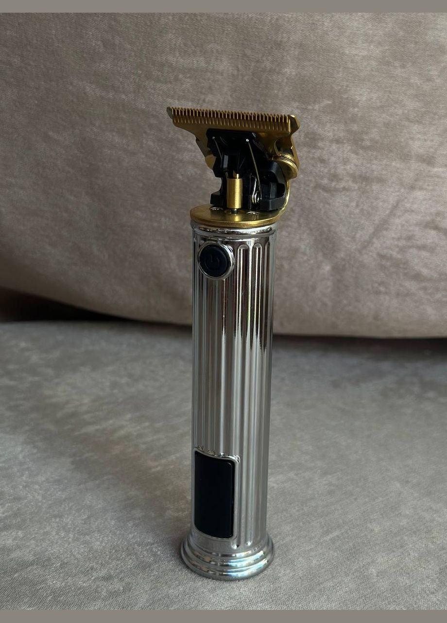 Тример SK-16019 акумуляторний чоловічий для стрижки бороди вусів машин Сріблястий Sokany (302515965)