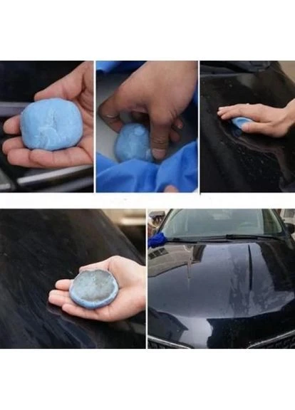 Синяя глина для очистки кузова автомобиля 38070 180 г 3М (326065826)