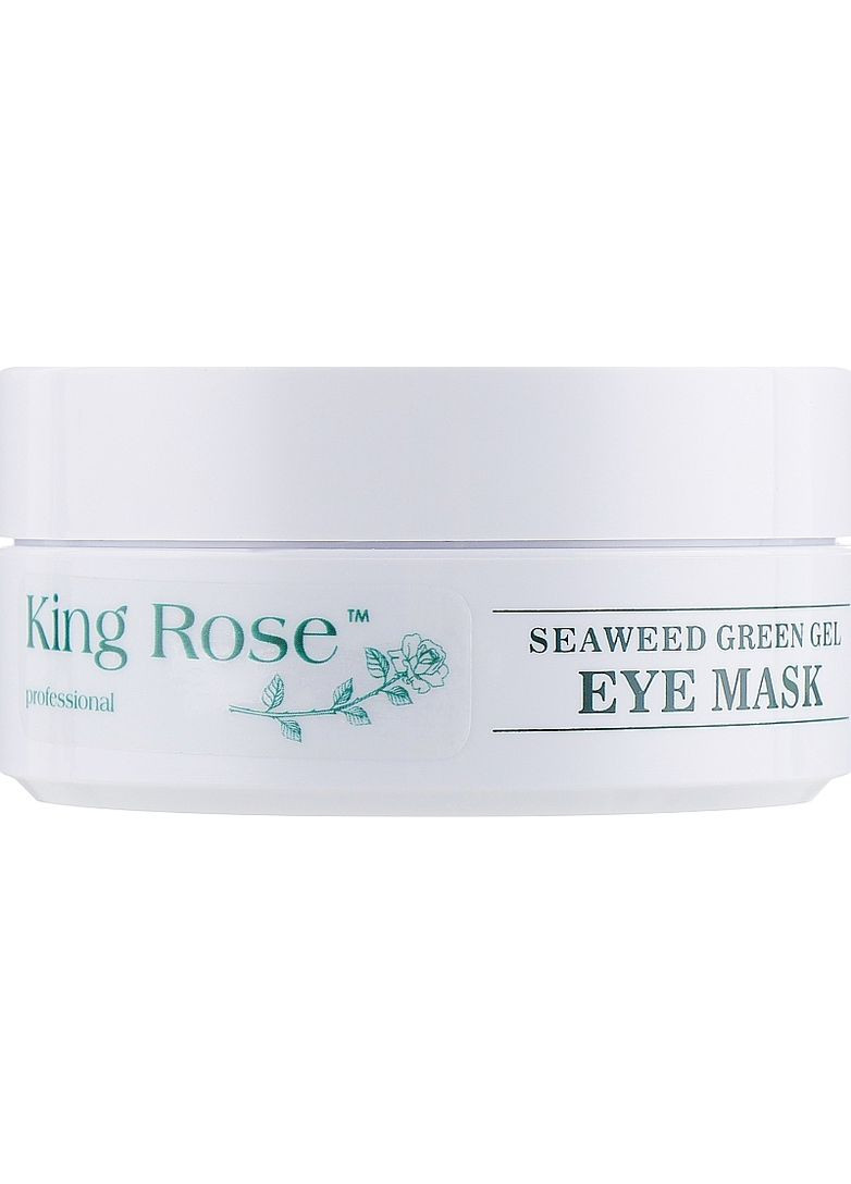 Гидрогелевые патчи для глаз антивозрастные от морщин с водорослями Seaweed Green Gel Eye Mask 60шт (2-937821) King Rose (369796521)