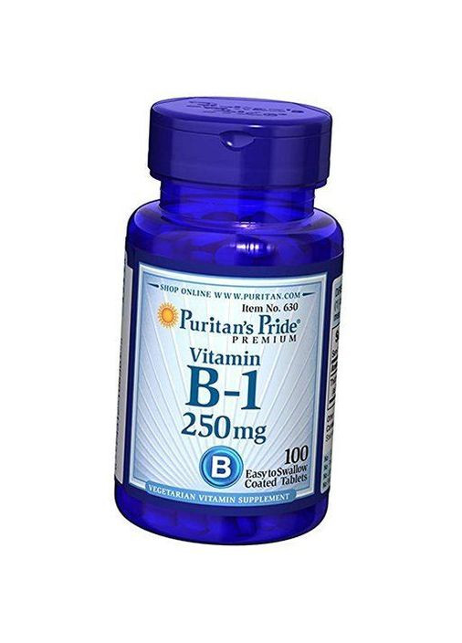 Тиамин, Vitamin B1 250, Puritan's Pride 100таб (36367007) Puritans Pride (315783033)