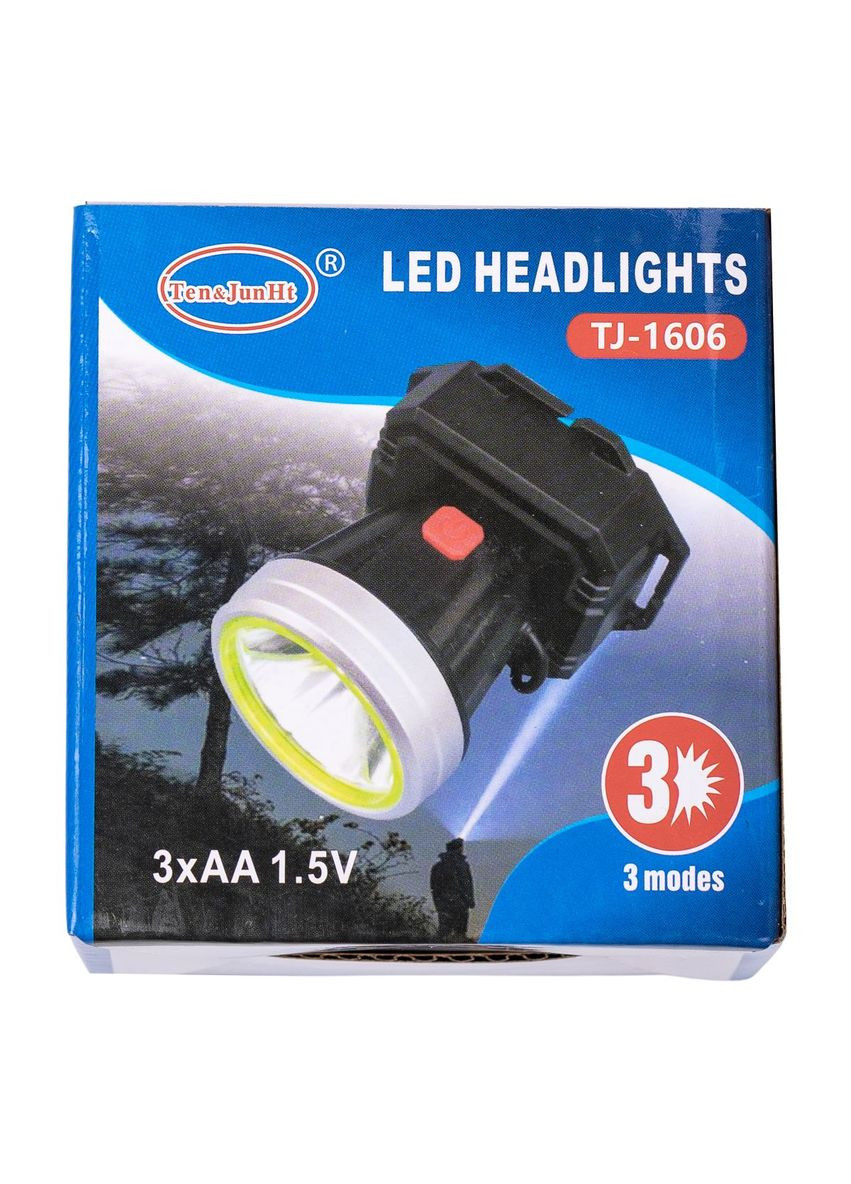 Налобний ліхтар акумуляторний 8х8х5.5 см 5 В 3 режими роботи LED HP-JG-4 Yiwu (370706504)
