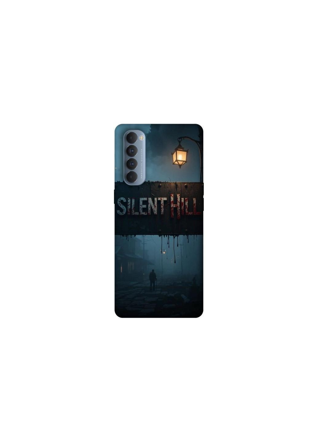 Чехол на Oppo Reno 4 Pro Silent Hill aesthetic ver.2 Frontalka (362029710)