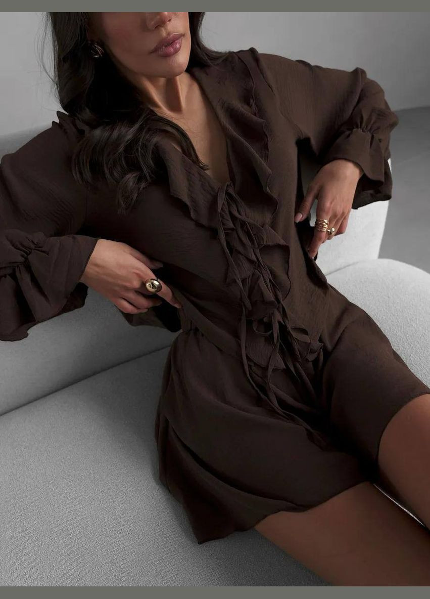 Жіночий костюм з воланами Україна (331864242)