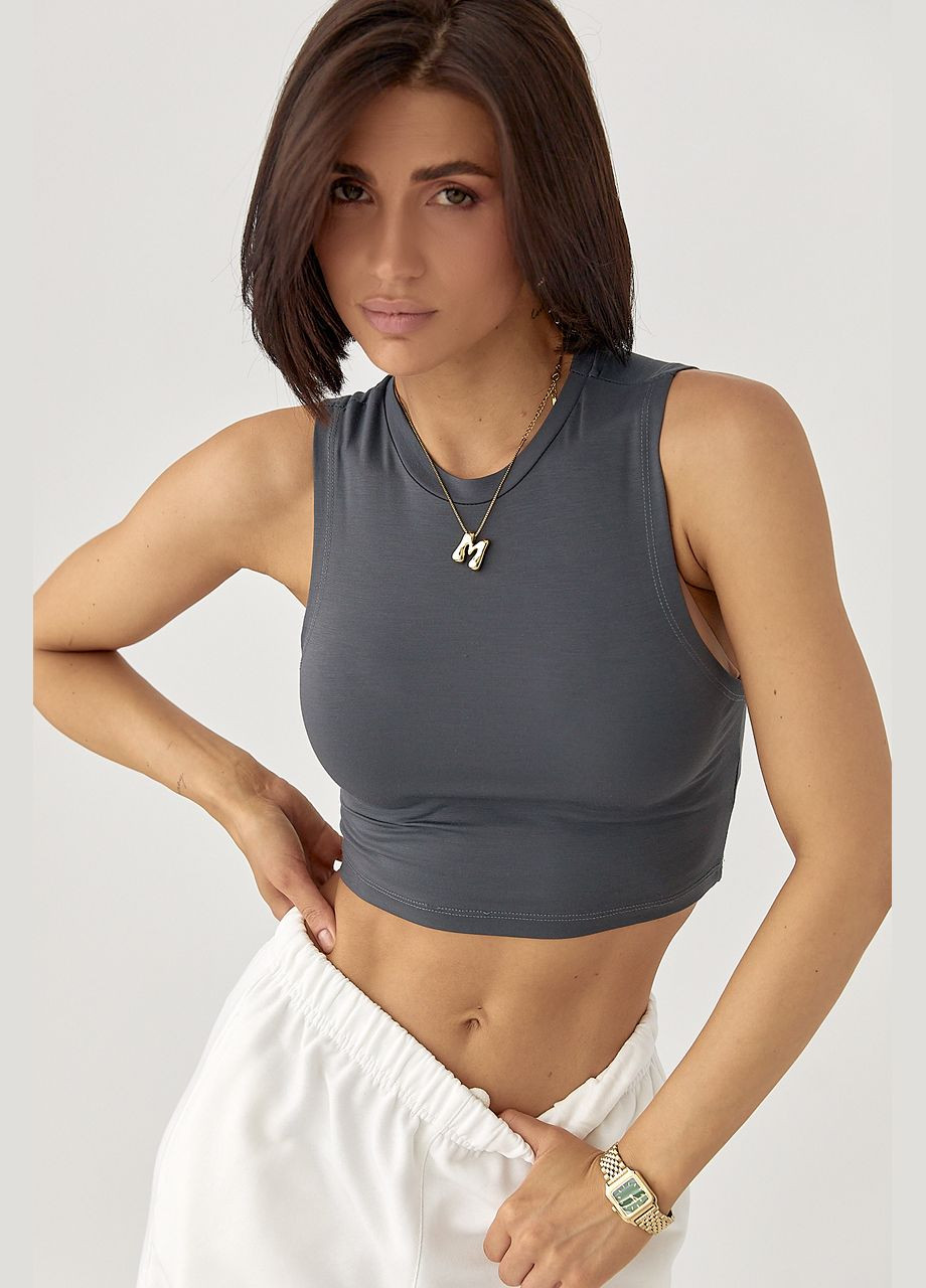 Еластична майка-топ Lurex — 329626597