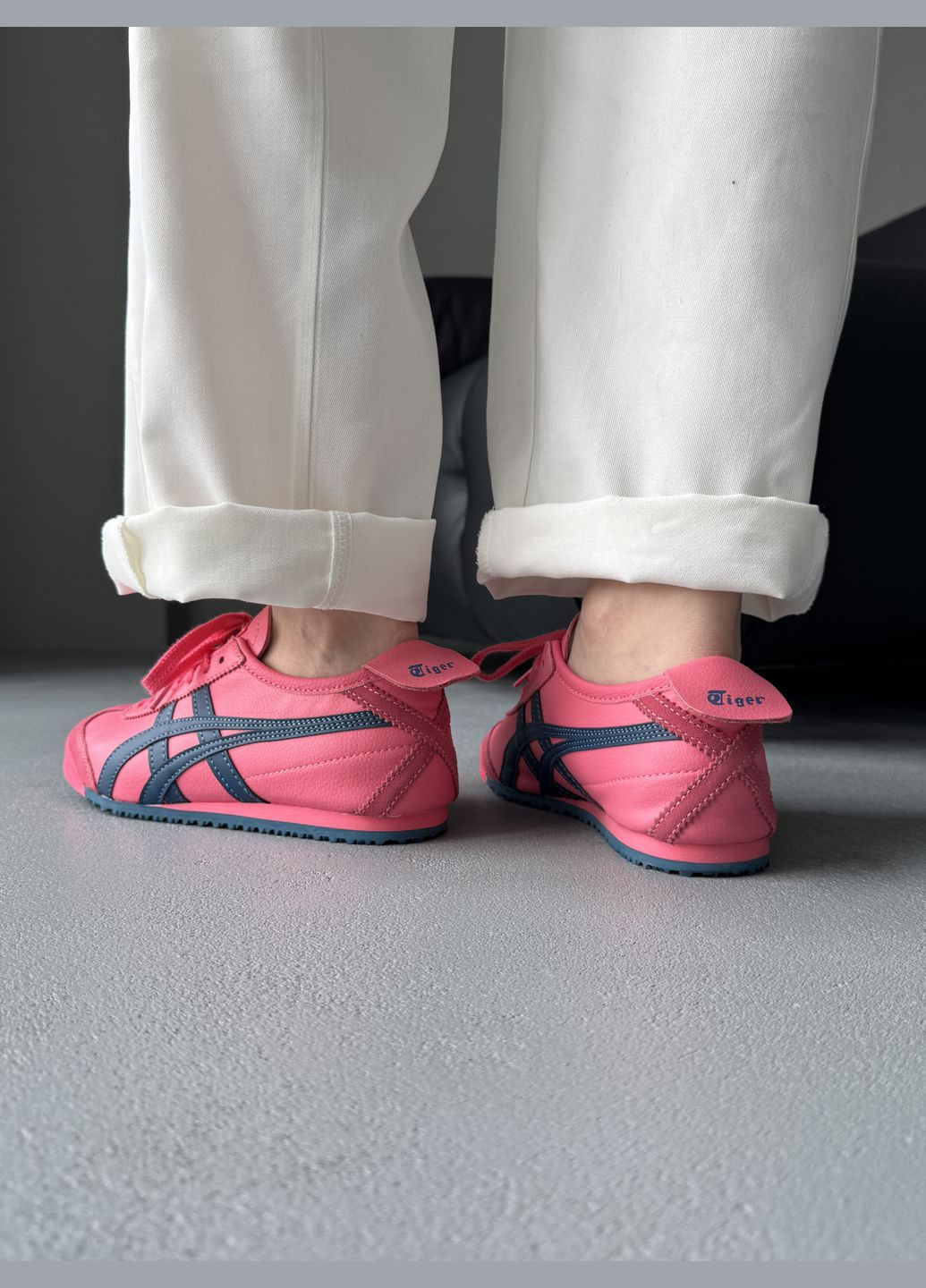 Кроссовки женские Asics Onitsuka Tiger Mexico Pink Blue | Асикс Онитсука Тайгер розовые No Brand розовые демисезоны (342717944)