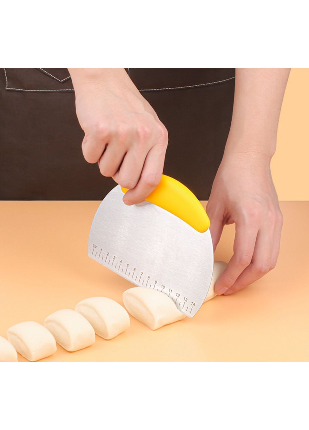 Кондитерський шпатель різак для тіста з розміткою China (366875110)