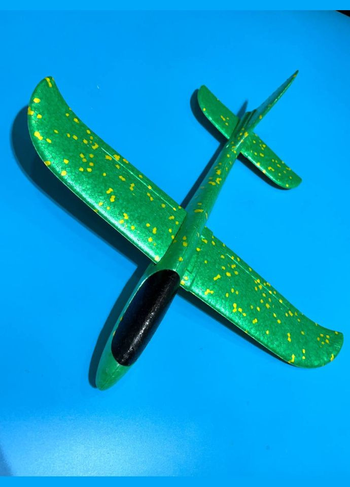 Детский метательный самолёт-планер C28006(Green) длина 26 см Bambi (334142212)