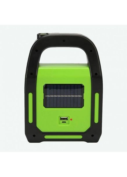 Фонарь ручной на солнечной батарее c Power Bank COB LED HB-9707В-2 3 режима свечения BL (354823810)