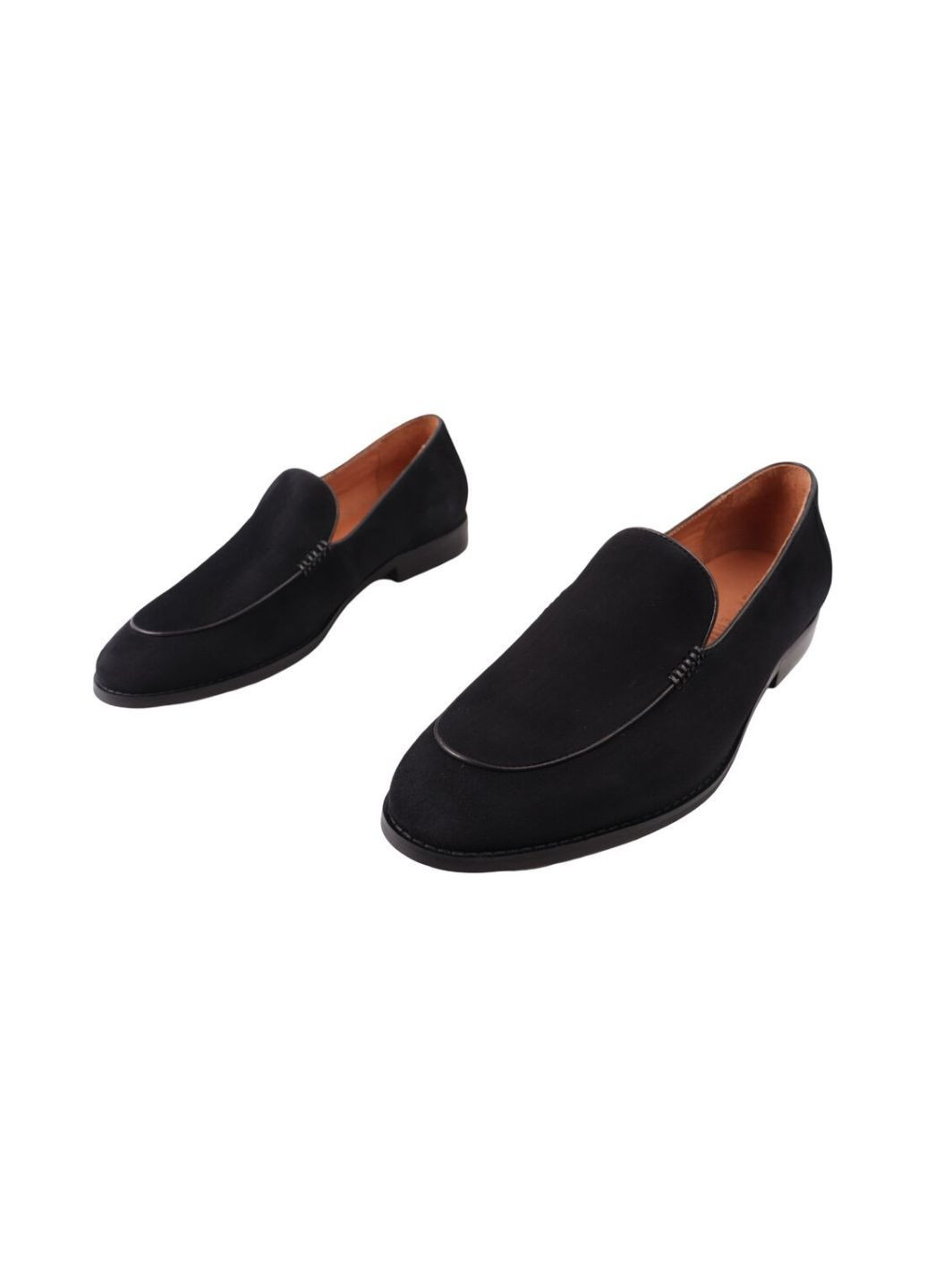 Черные туфли мужские черные натуральна замша Cindy