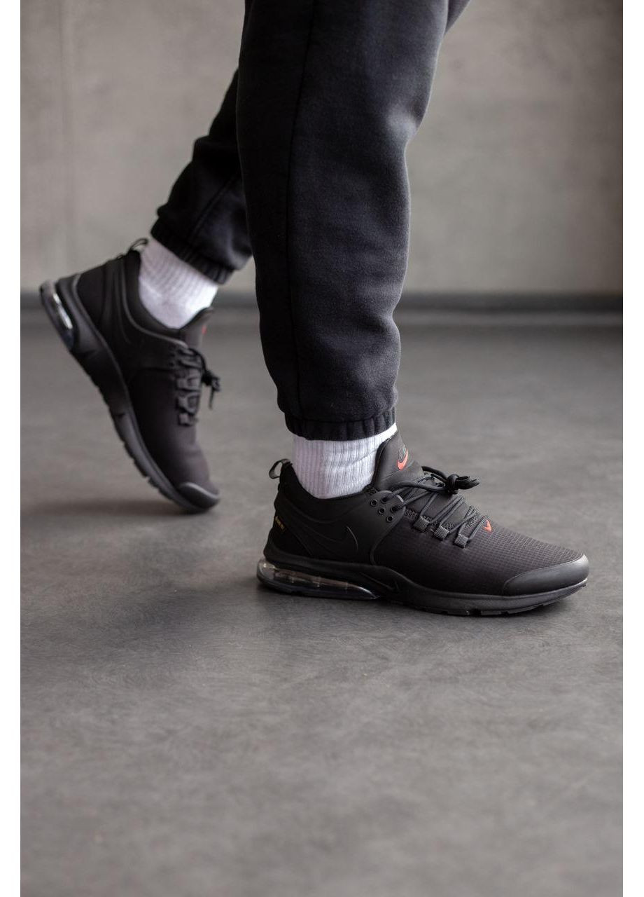 Черные демисезонные кроссовки мужские nike air presto gore-tex black найк аир No Brand