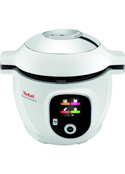 Мультиварка-скороварка Cook4Me +, 1600Вт, чаша-6л, електронне керув., пластик, Tefal (344558146)