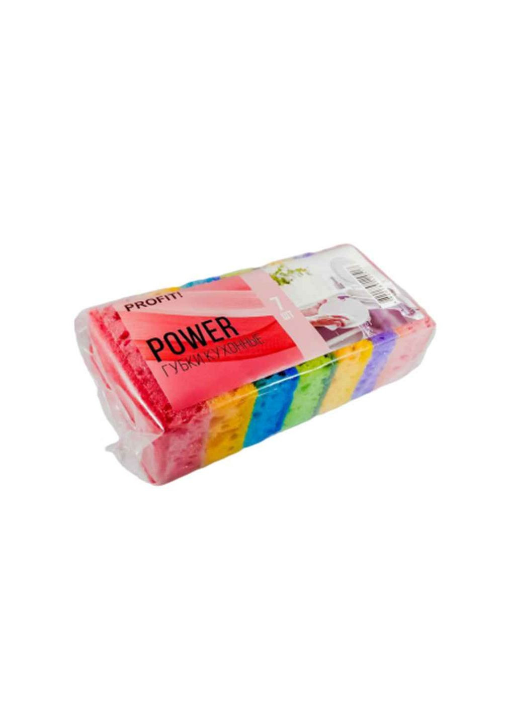Губки кухонні 7шт пористі Power PROfit (354344952)