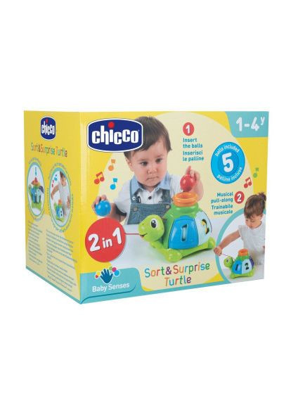 Развивающая игрушка (10622.00) Chicco сортер Черепаха (366696287)
