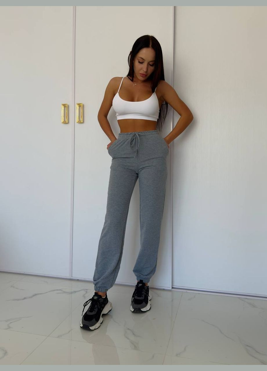 Штани Джогери двонитка люкс No Brand (332671321)