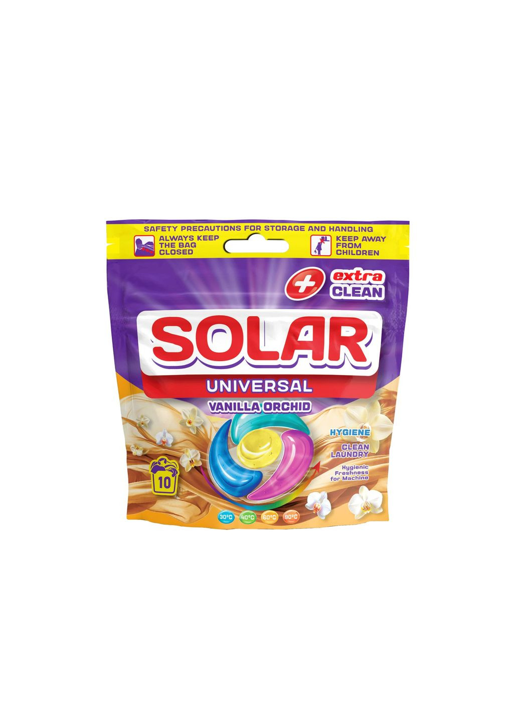 Капсулы для стирки Universal VANILLA ORCHID, 10 шт Solar (322291264)