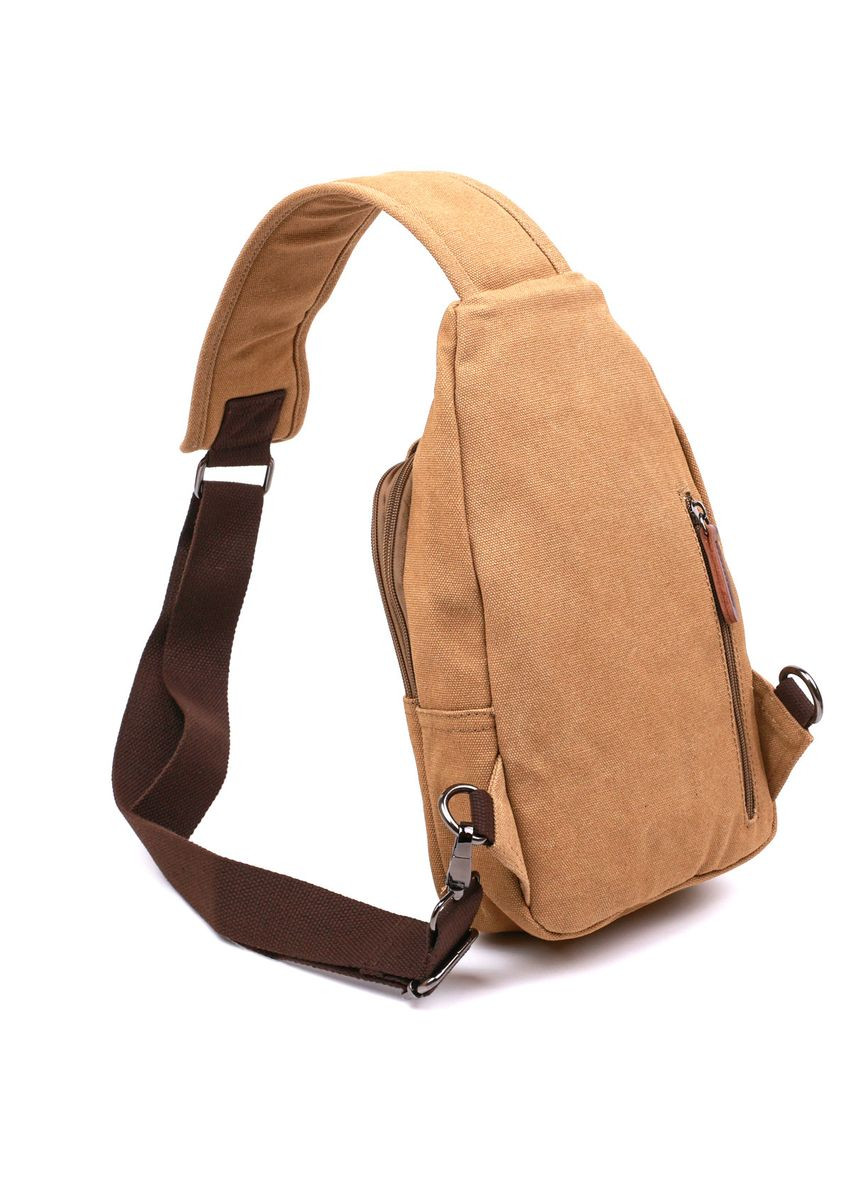 Функціональна чоловіча сумка через плече 20385 Пісочний Vintage (329151891)