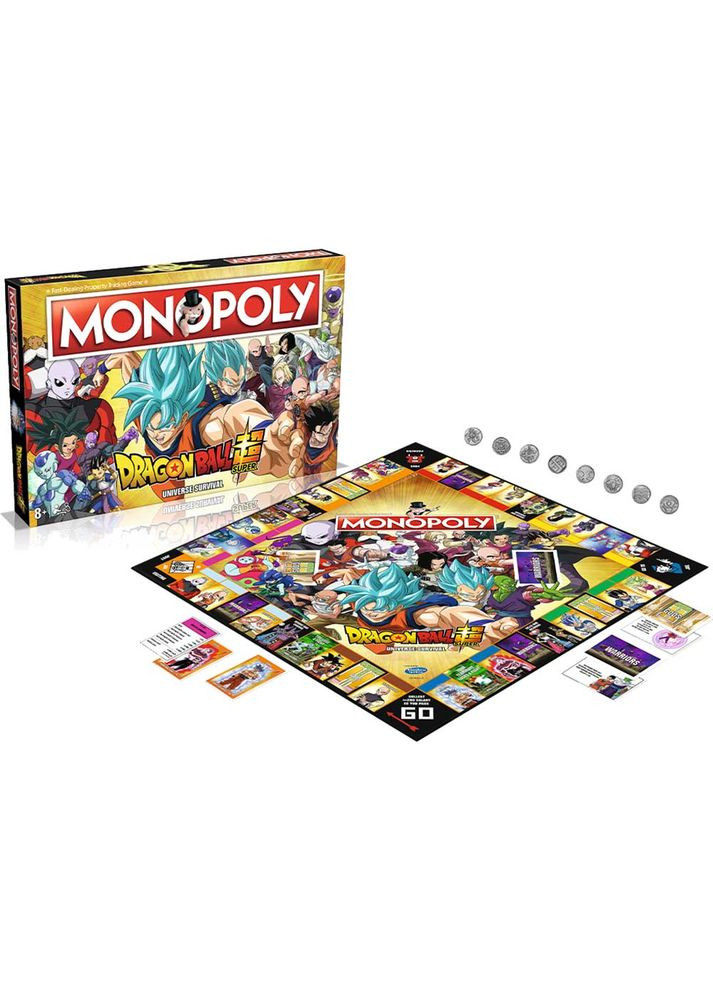 Настільна гра DRAGON BALL Super Monopoly EN (4095) Winning Moves (345562631)