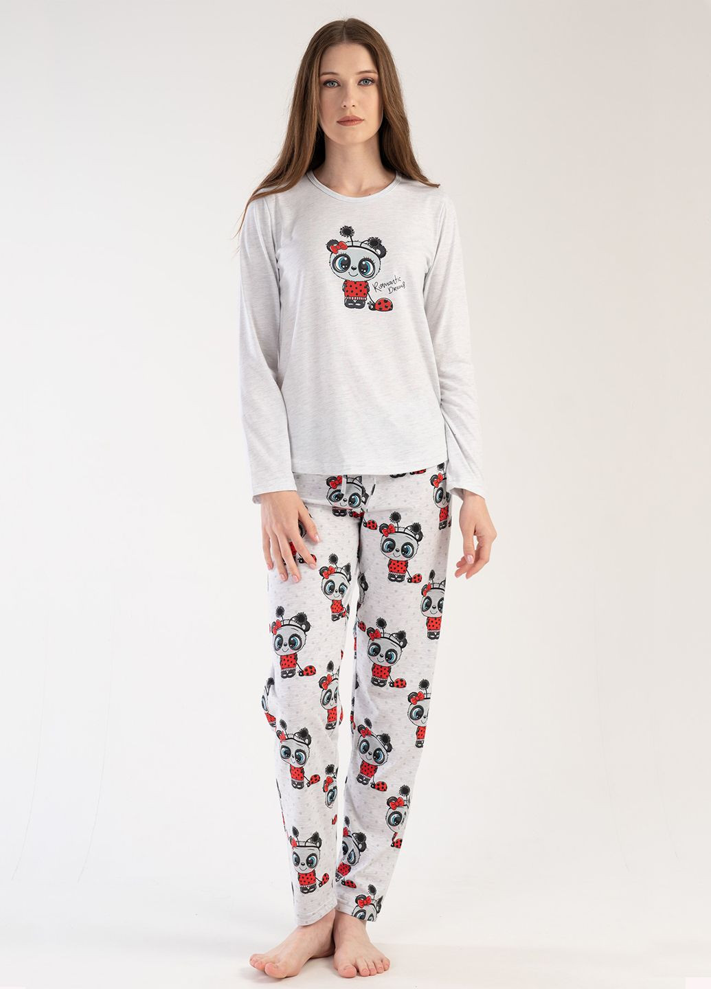 Серая всесезон пижама женская Vienetta